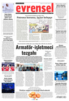 EVRENSEL 28 Ağustos 2026 Gazete Manşeti Küçük