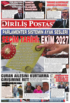 DİRİLİŞ POSTASI 28 Ağustos 2026 Gazete Manşeti Küçük