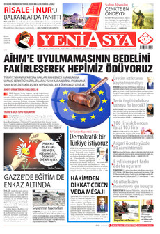 YENİ ASYA 28 Ağustos 2026 Gazete Manşeti Küçük