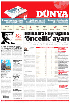 DÜNYA 29 Ağustos 2026 Gazete Manşeti Küçük