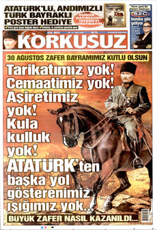 KORKUSUZ 30 Ağustos 2026 gazete manşeti