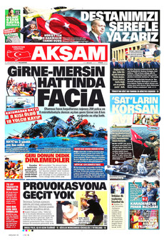 AKŞAM 31 Ağustos 2026 gazete manşeti