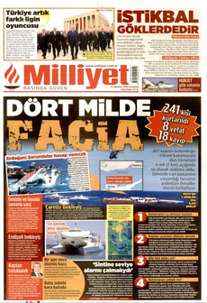 MİLLİYET 31 Ağustos 2026 gazete manşeti