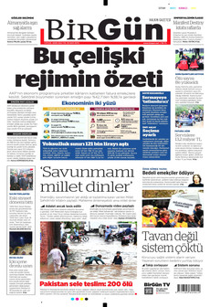 BİRGÜN 1 Eylül 2026 gazete manşeti
