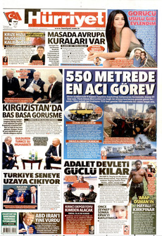 HÜRRİYET 2 Eylül 2026 Gazete Manşeti Küçük