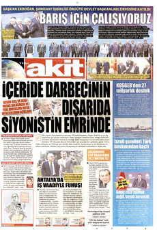 YENİ AKİT 2 Eylül 2026 Gazete Manşeti Küçük