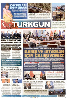 TÜRKGÜN 2 Eylül 2026 gazete manşeti