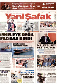 YENİ ŞAFAK 3 Eylül 2026 gazete manşeti
