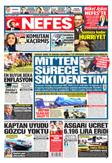 NEFES 4 Eylül 2026 Gazete Manşeti Küçük