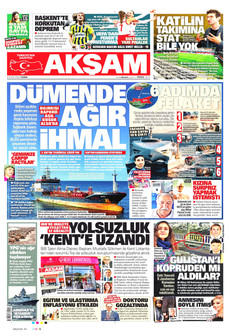 AKŞAM 4 Eylül 2026 Gazete Manşeti Küçük
