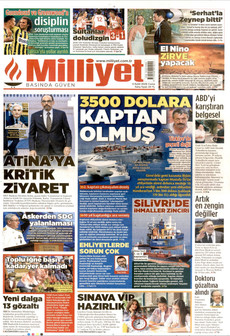 MİLLİYET 4 Eylül 2026 Gazete Manşeti Küçük