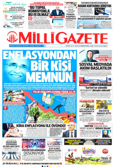 MİLLİ GAZETE 4 Eylül 2026 Gazete Manşeti Küçük