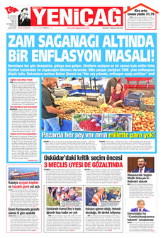 YENİÇAĞ 4 Eylül 2026 gazete manşeti