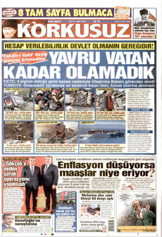 KORKUSUZ 4 Eylül 2026 gazete manşeti