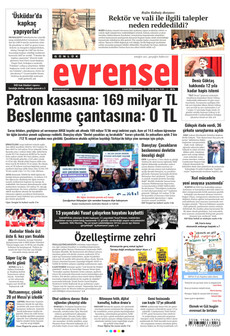 EVRENSEL 5 Eylül 2026 Gazete Manşeti Küçük