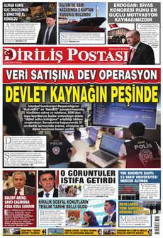 DİRİLİŞ POSTASI 5 Eylül 2026 Gazete Manşeti Küçük