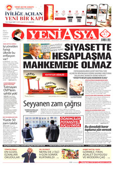 YENİ ASYA 5 Eylül 2026 Gazete Manşeti Küçük