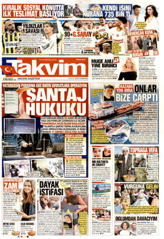 TAKVİM 5 Eylül 2026 Gazete Manşeti Küçük