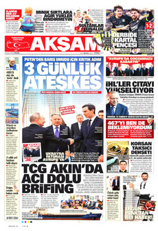 AKŞAM 6 Eylül 2026 Gazete Manşeti Küçük