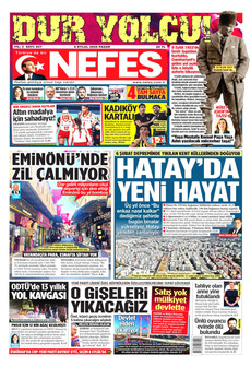 NEFES 6 Eylül 2026 gazete manşeti