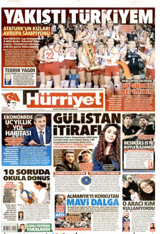 HÜRRİYET 7 Eylül 2026 gazete manşeti