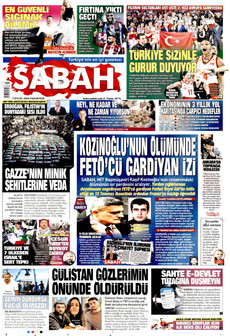 SABAH 7 Eylül 2026 gazete manşeti