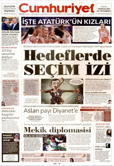CUMHURİYET 7 Eylül 2026 gazete manşeti