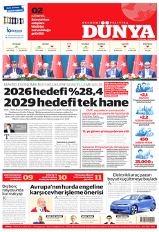 DÜNYA 7 Eylül 2026 gazete manşeti