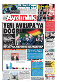 AYDINLIK GAZETESİ 8 Eylül 2026 gazete manşeti