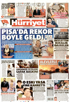 HÜRRİYET 9 Eylül 2026 gazete manşeti