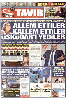 TAVIR GAZETESİ 9 Eylül 2026 gazete manşeti