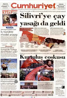 CUMHURİYET 10 Eylül 2026 gazete manşeti