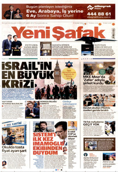 YENİ ŞAFAK 10 Eylül 2026 gazete manşeti