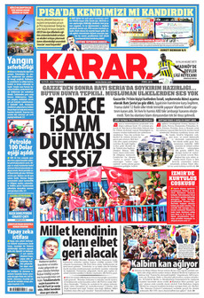 KARAR 10 Eylül 2026 gazete manşeti