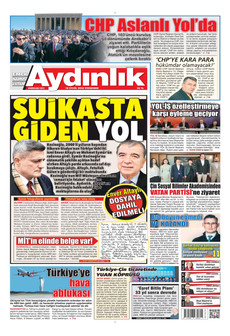 AYDINLIK GAZETESİ 10 Eylül 2026 gazete manşeti