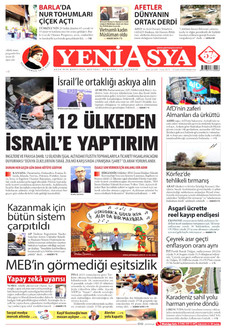 YENİ ASYA 10 Eylül 2026 gazete manşeti