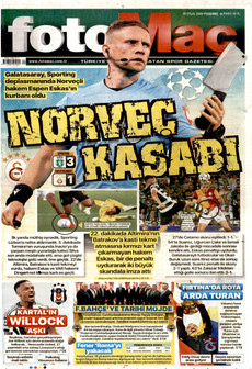 FOTOMAÇ 10 Eylül 2026 gazete manşeti