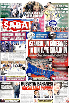 SABAH 11 Eylül 2026 gazete manşeti