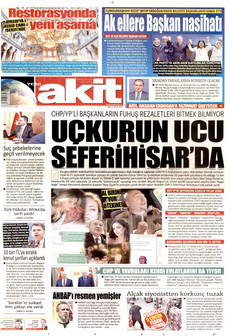 YENİ AKİT 11 Eylül 2026 gazete manşeti