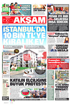 AKŞAM 11 Eylül 2026 gazete manşeti