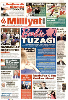 MİLLİYET 11 Eylül 2026 gazete manşeti