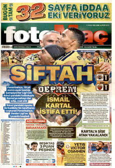 FOTOMAÇ 11 Eylül 2026 gazete manşeti