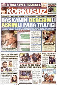 KORKUSUZ 11 Eylül 2026 gazete manşeti