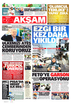 AKŞAM 12 Eylül 2026 gazete manşeti