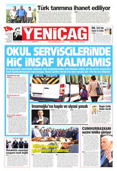YENİÇAĞ 12 Eylül 2026 gazete manşeti