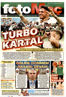 FOTOMAÇ 12 Eylül 2026 gazete manşeti