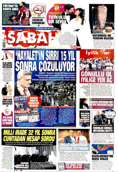 SABAH 13 Eylül 2026 gazete manşeti