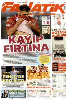 FANATİK 13 Eylül 2026 gazete manşeti