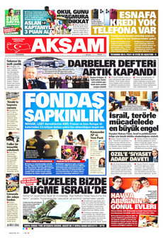 AKŞAM 14 Eylül 2026 gazete manşeti
