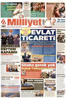 MİLLİYET 14 Eylül 2026 gazete manşeti